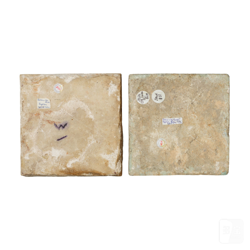 Two 'Dome of the Rock' pottery tiles - 图4